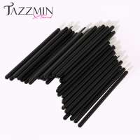 wholesale cheap black white disposable lip lipsticks brushes